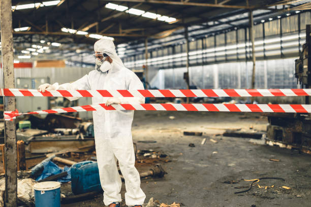 Professional Hoarding Cleanup technician working in Collinston, UT